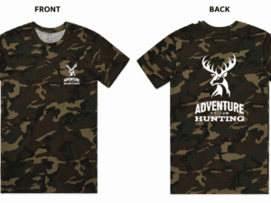Adventure Hunting Short Sleeve Tee – Camo